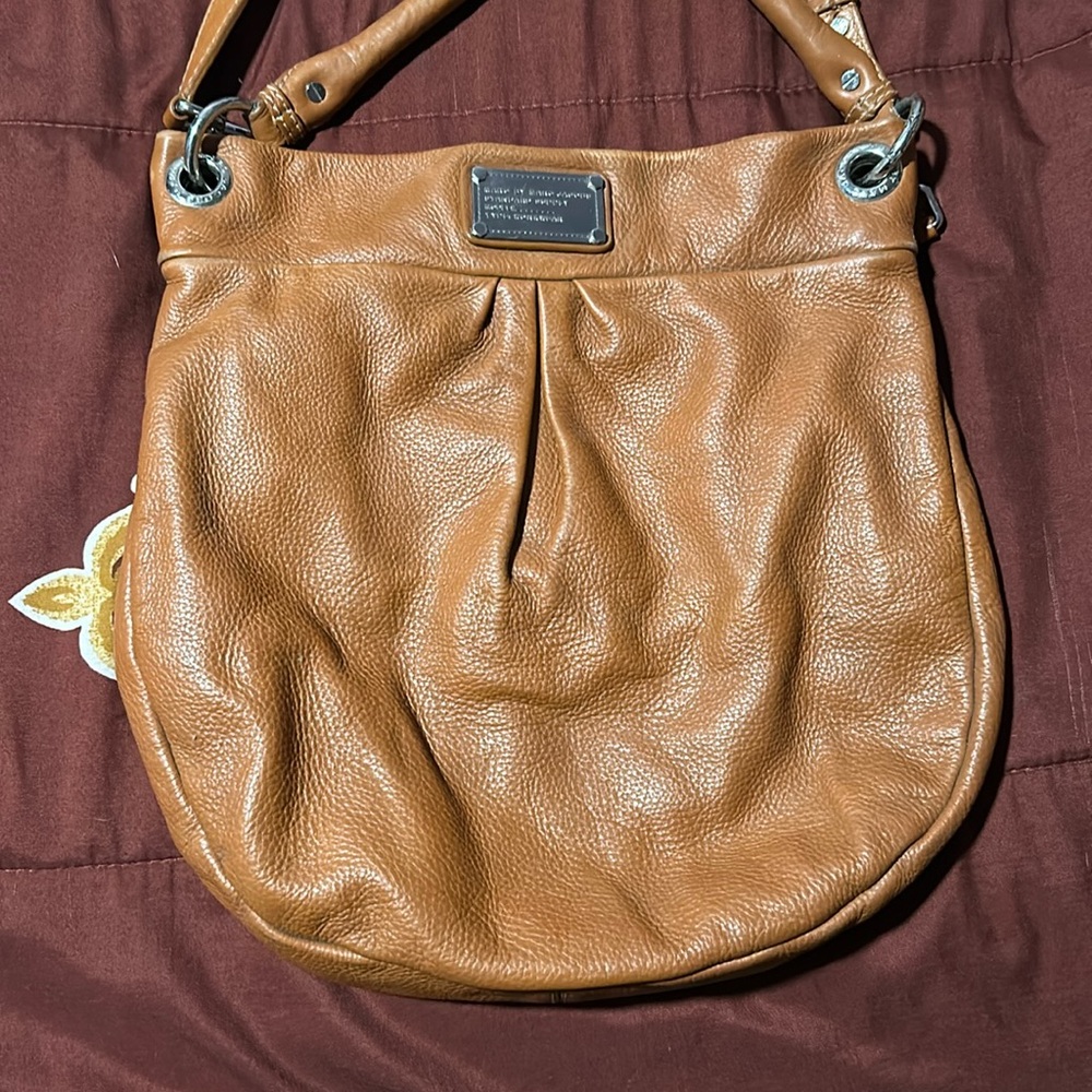 Marc by Marc Jacobs Soft Leather Brown Hobo Bag